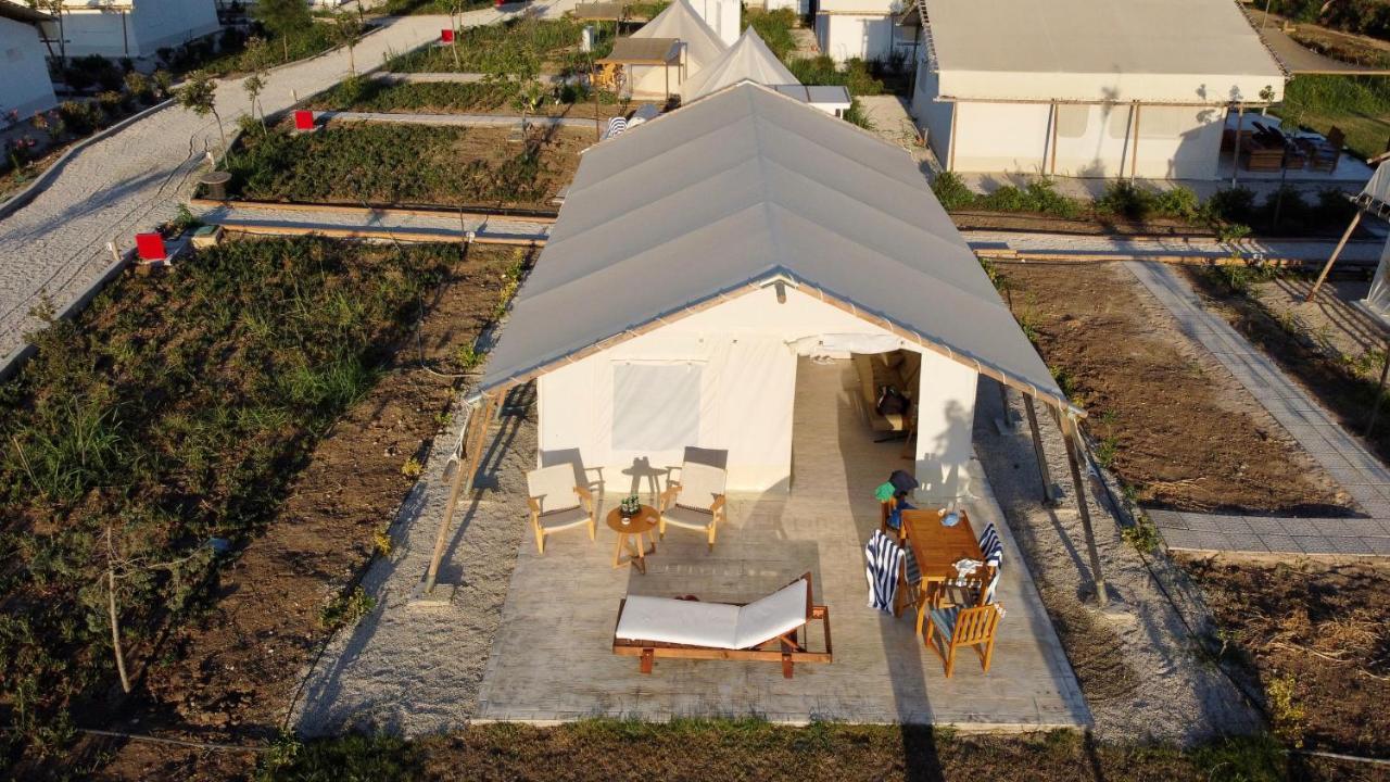 Sails On Kos Ecolux Tented Village มาร์มารี ภายนอก รูปภาพ