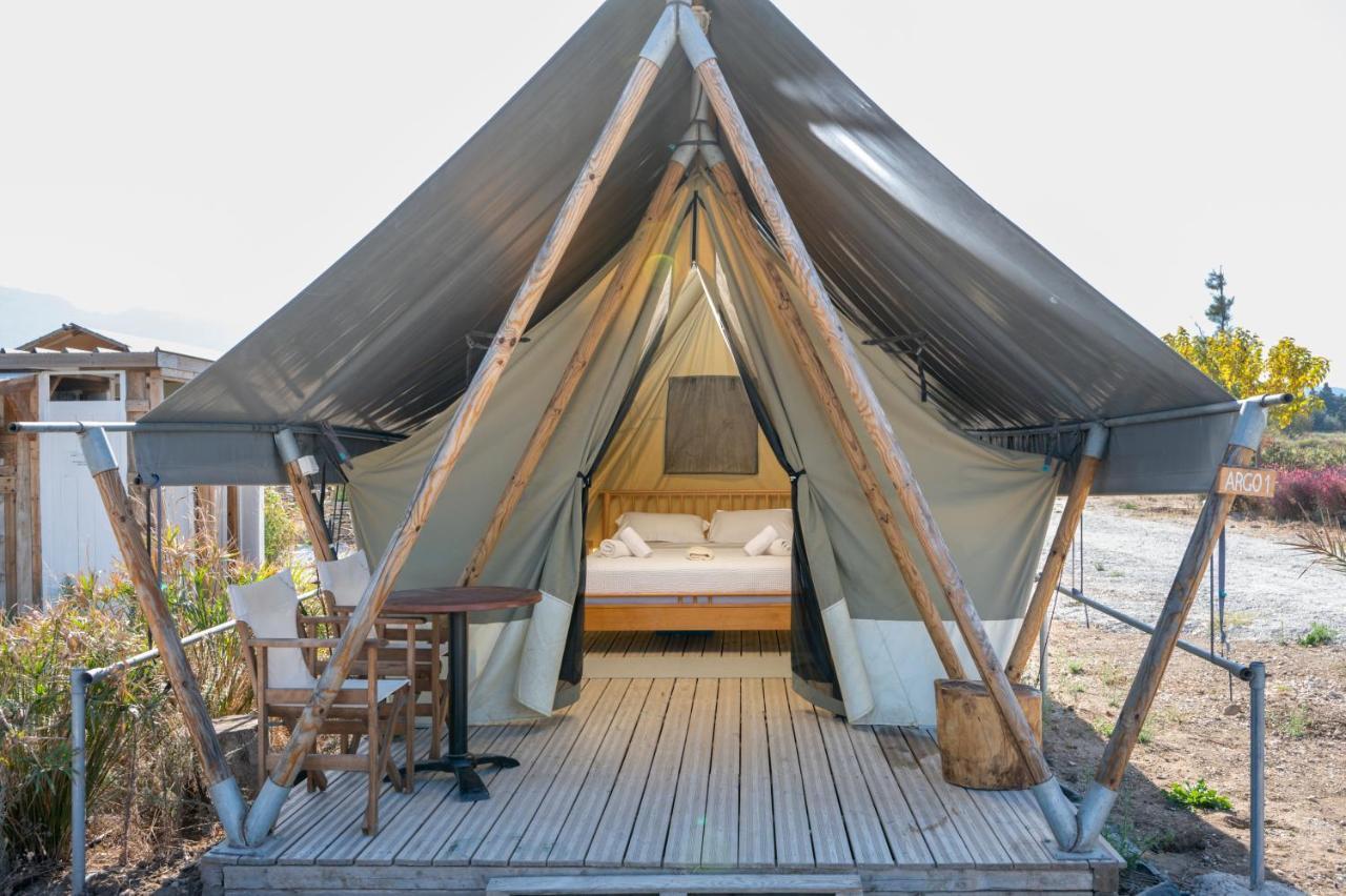 Sails On Kos Ecolux Tented Village มาร์มารี ภายนอก รูปภาพ